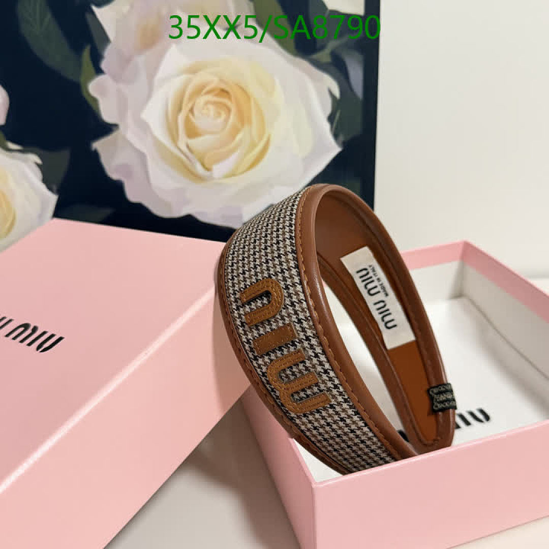 MIU MIU-Headband Code: SA8790 $: 35USD