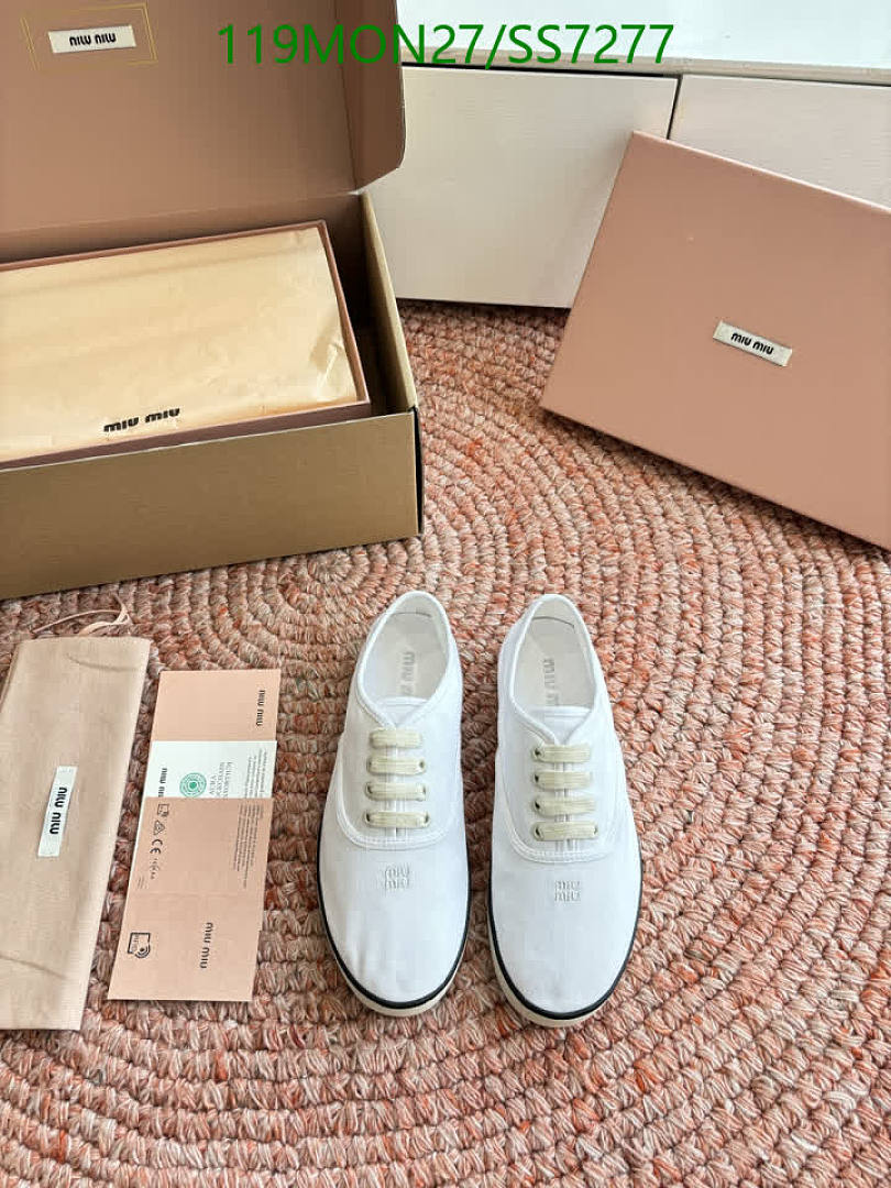 Miu Miu-Women Shoes Code: SS7277 $: 119USD