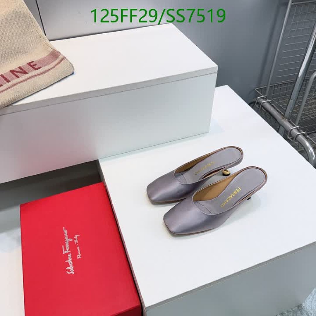 Ferragamo-Women Shoes Code: SS7519 $: 125USD