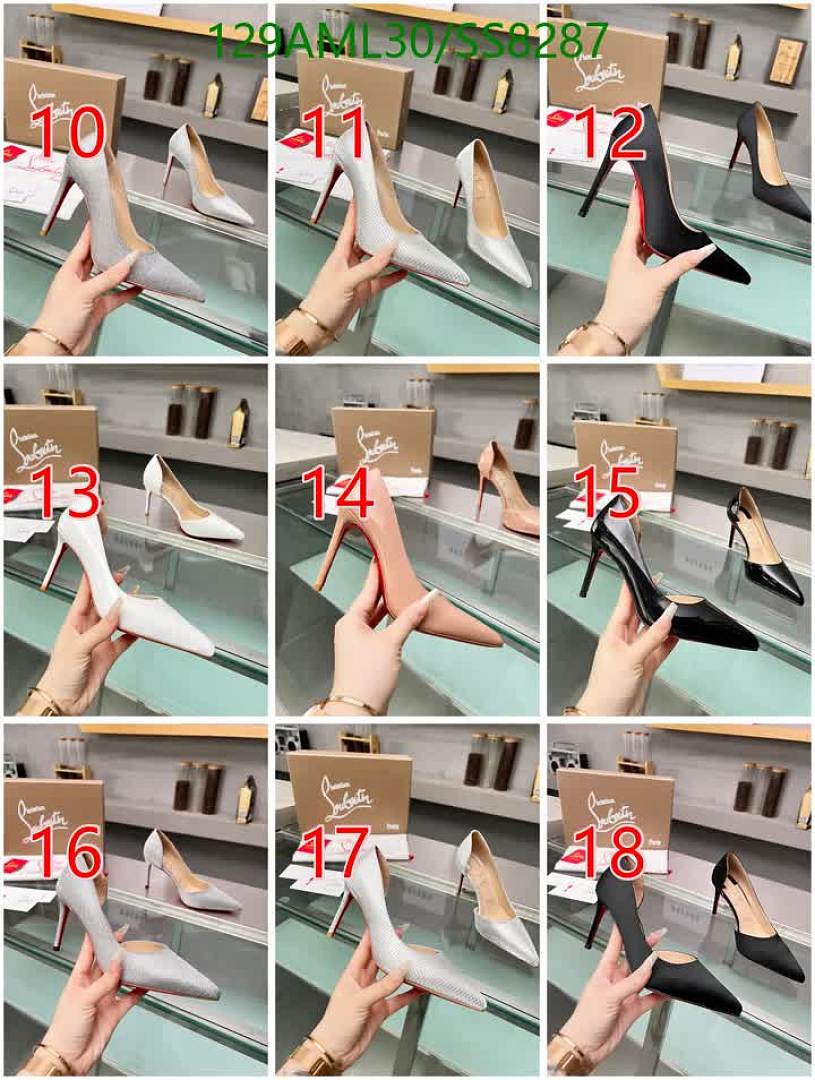 Christian Louboutin-Women Shoes Code: SS8287 $: 129USD