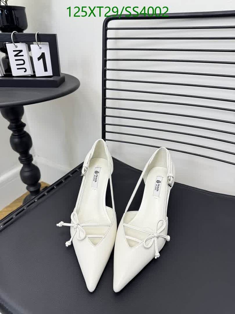 Prada-Women Shoes Code: SS4002 $: 125USD