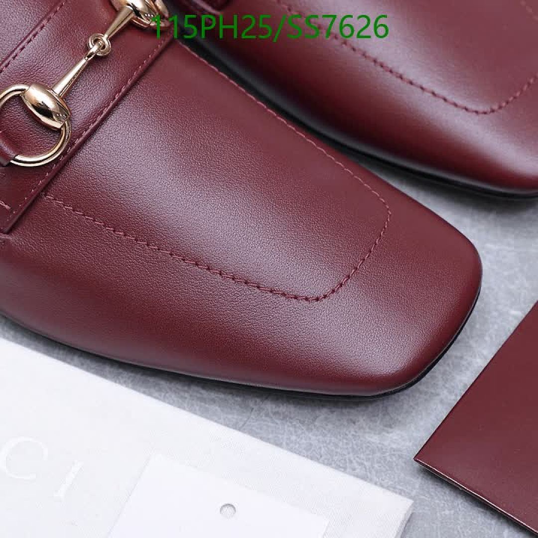 Gucci-Women Shoes Code: SS7626 $: 115USD