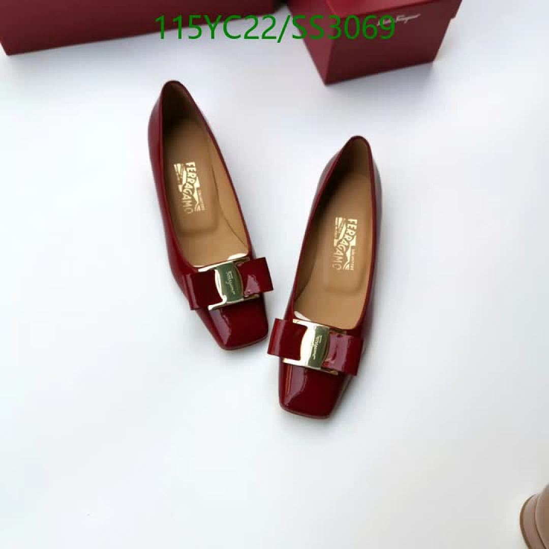Ferragamo-Women Shoes Code: SS3069 $: 115USD