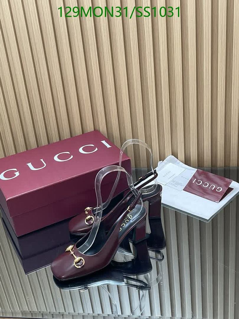 Gucci-Women Shoes Code: SS1031 $: 129USD