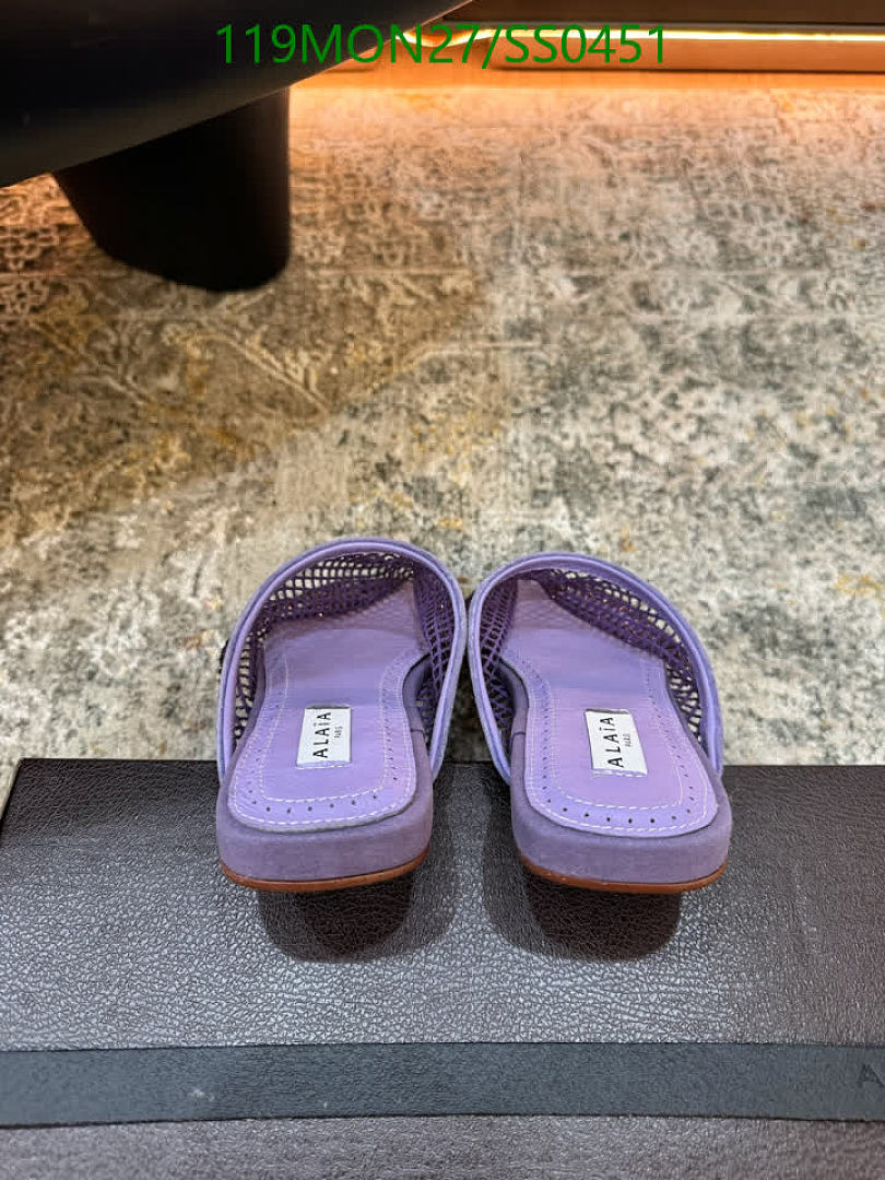 Alaia-Women Shoes Code: SS0451 $: 119USD