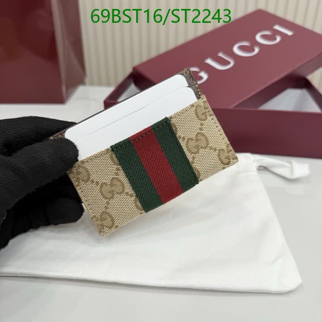 Gucci-Wallet Mirror Quality Code: ST2243 $: 69USD