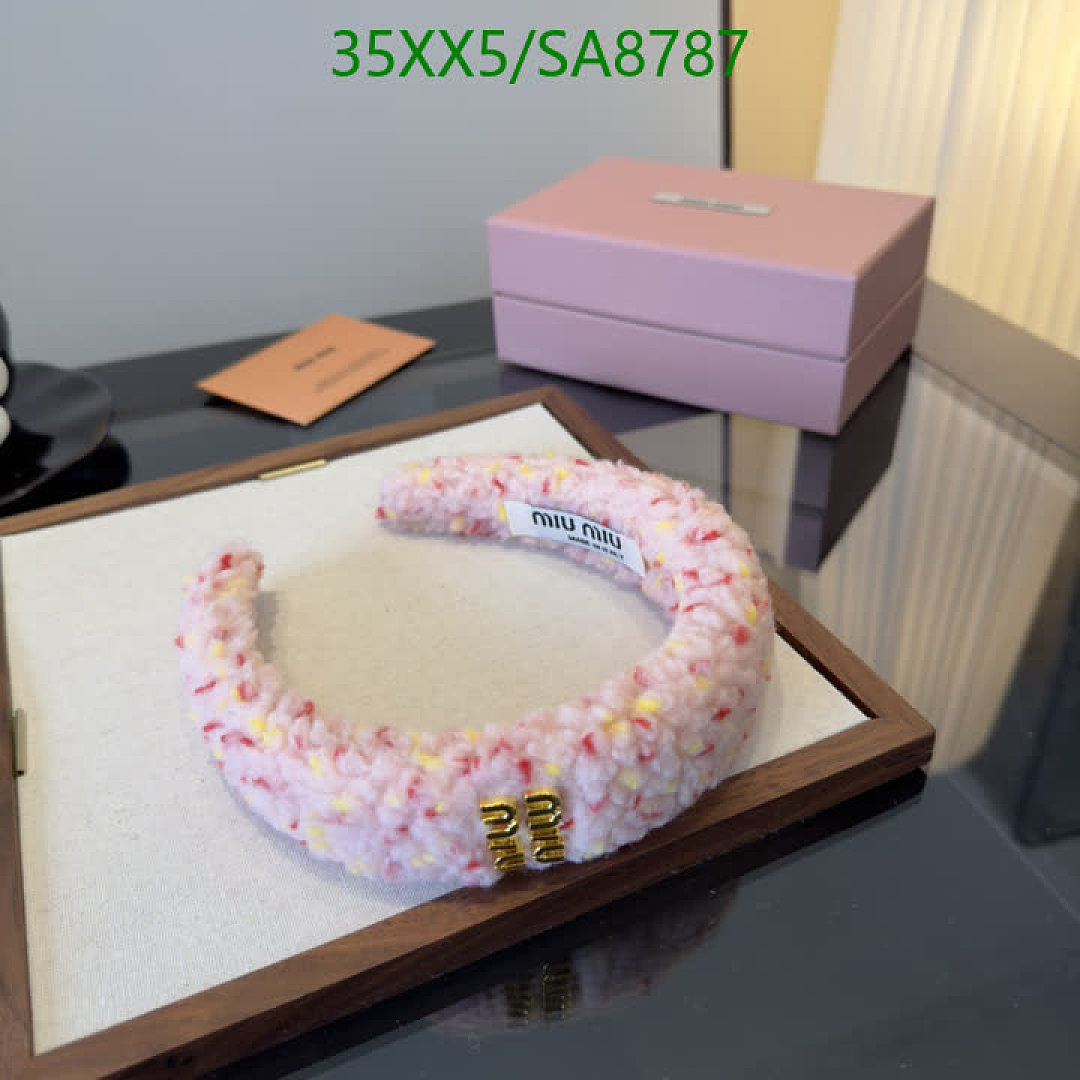 MIU MIU-Headband Code: SA8787 $: 35USD