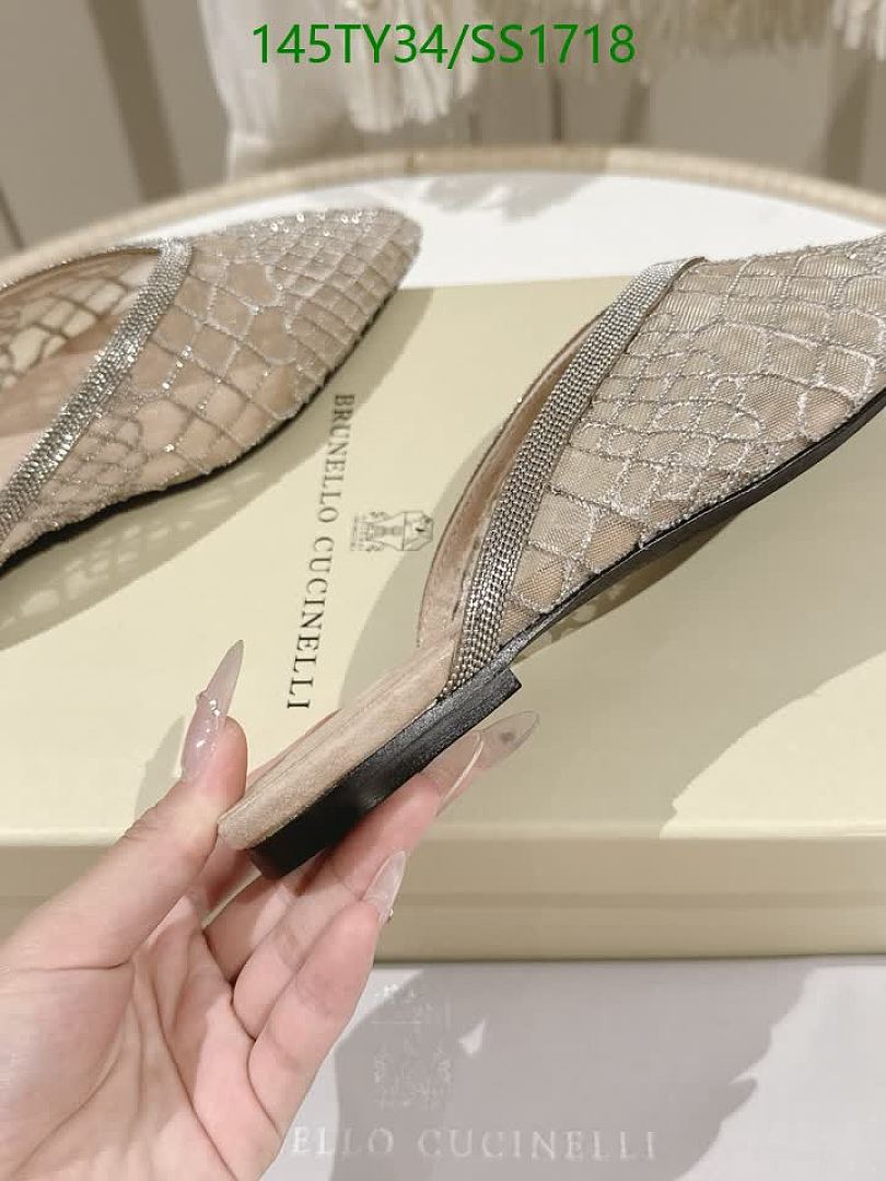 Brunello Cucinelli-Women Shoes Code: SS1718 $: 145USD
