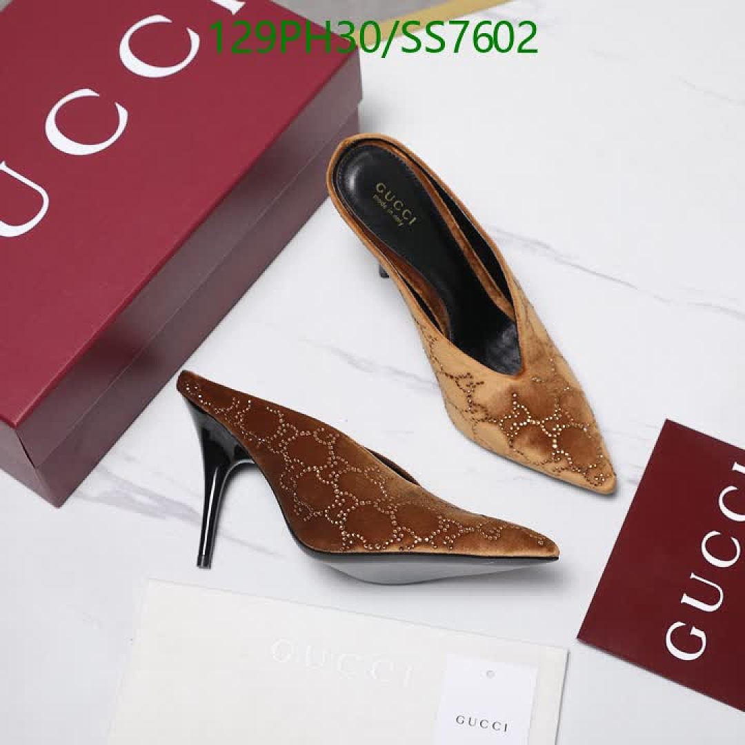 Gucci-Women Shoes Code: SS7602 $: 129USD