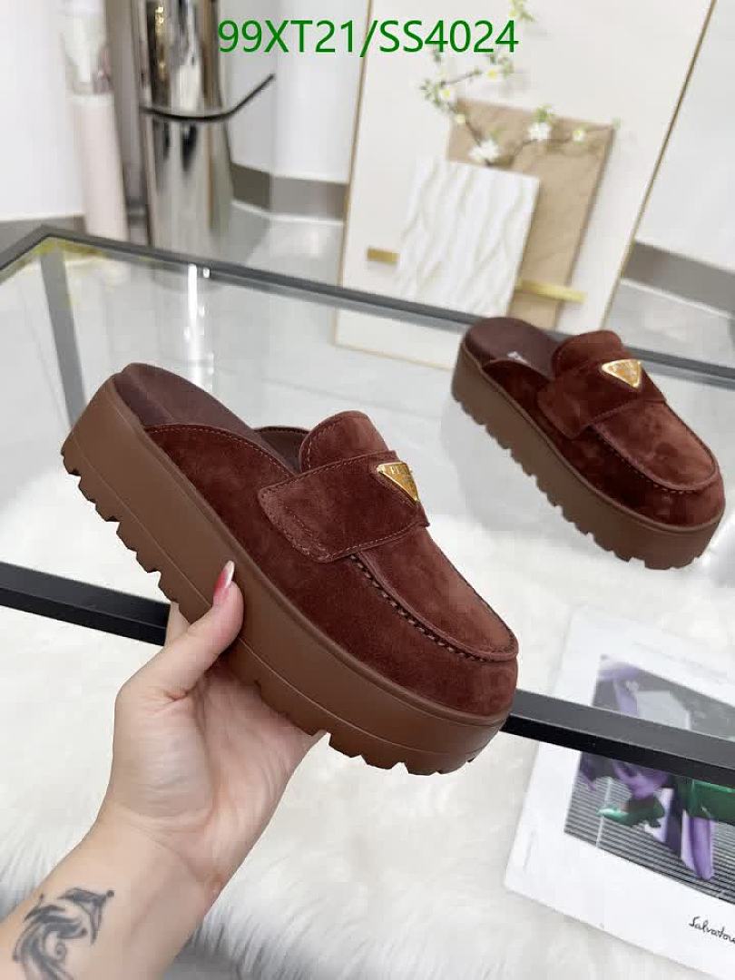 Prada-Women Shoes Code: SS4024 $: 99USD