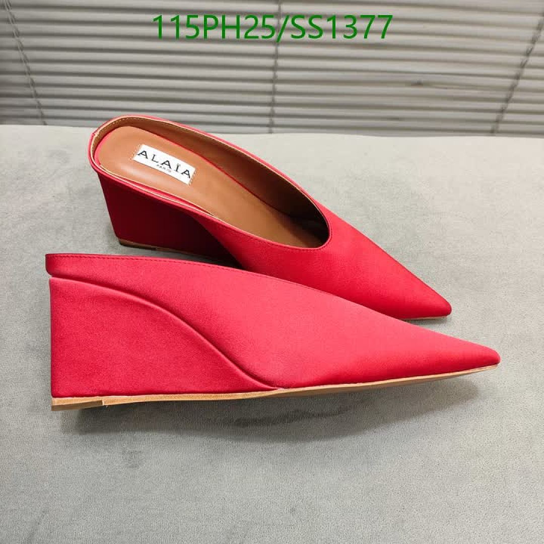 Alaia-Women Shoes Code: SS1377 $: 115USD