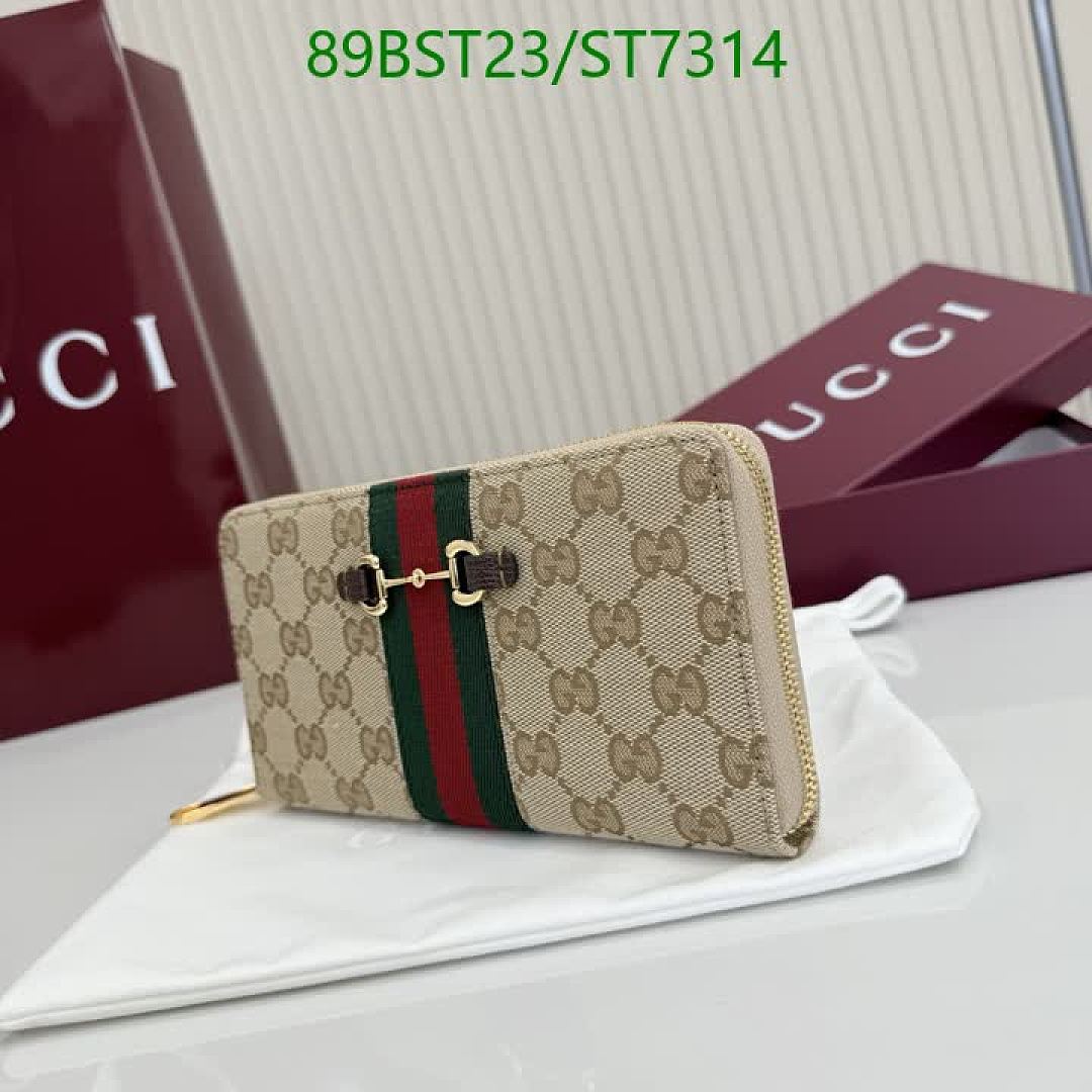 Gucci-Wallet Mirror Quality Code: ST7314 $: 89USD