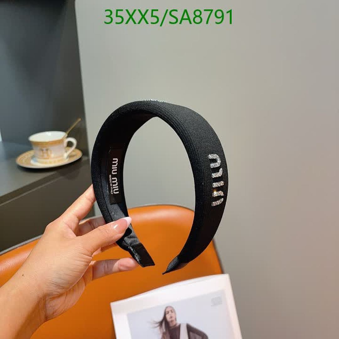 MIU MIU-Headband Code: SA8791 $: 35USD