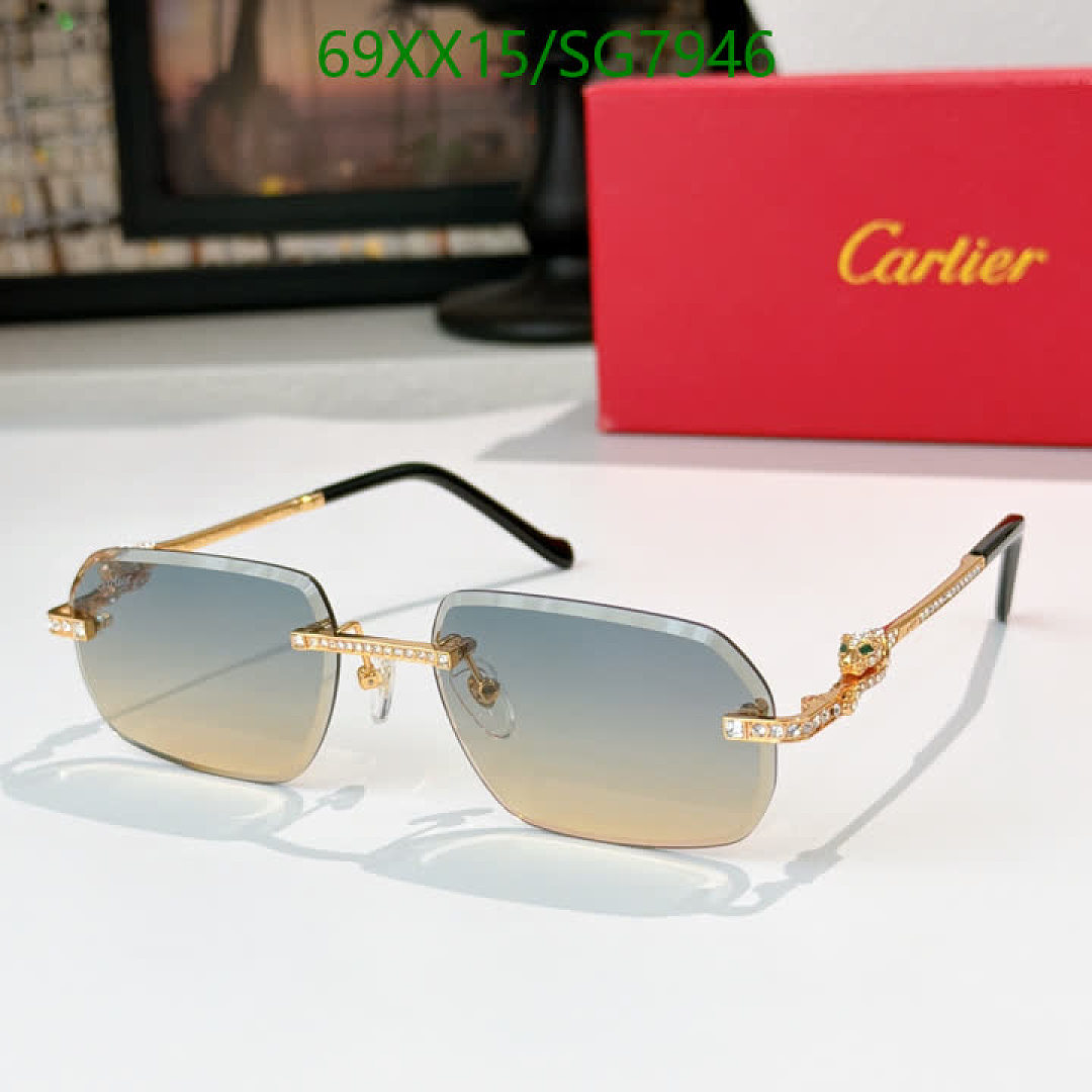 Cartier-Glasses Code: SG7946 $: 69USD