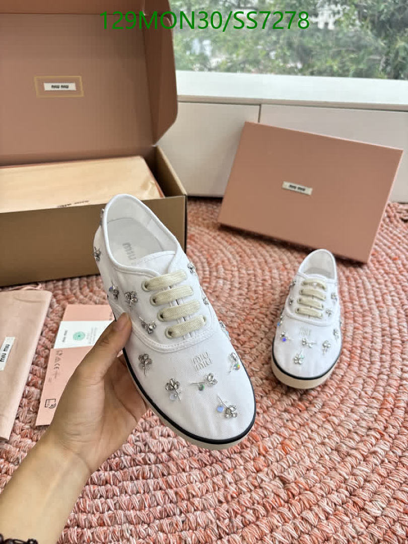 Miu Miu-Women Shoes Code: SS7278 $: 129USD