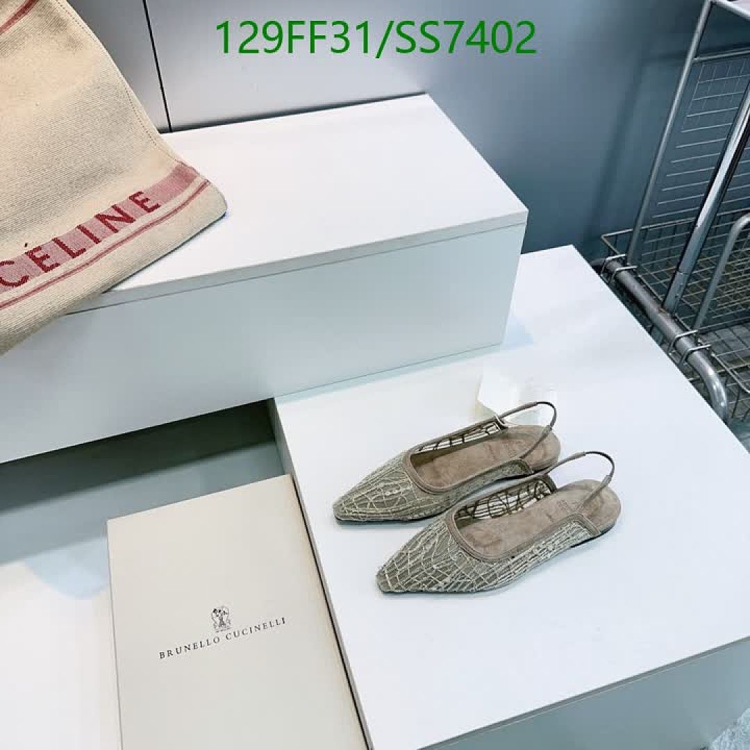 Brunello Cucinelli-Women Shoes Code: SS7402 $: 129USD