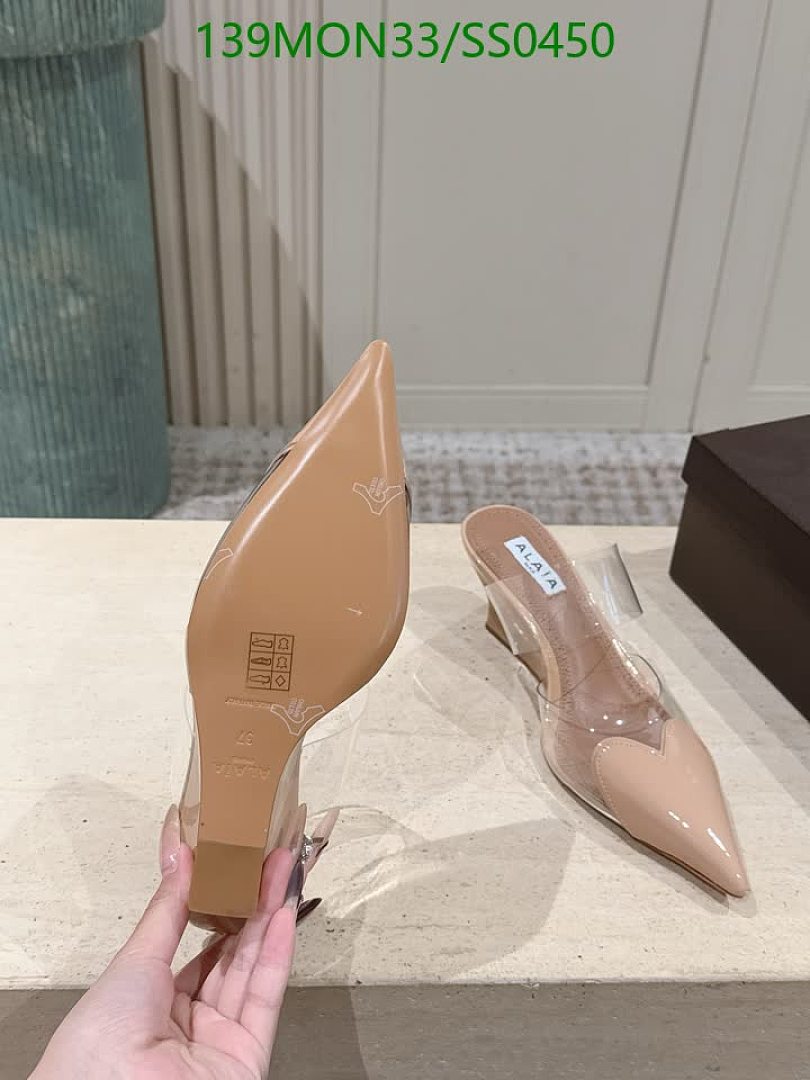 Alaia-Women Shoes Code: SS0450 $: 139USD