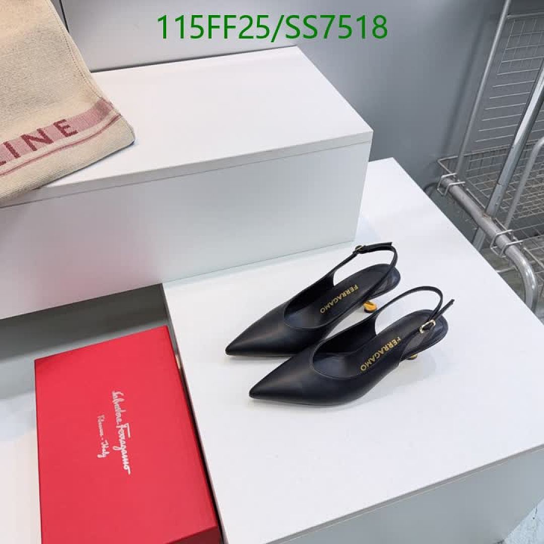 Ferragamo-Women Shoes Code: SS7518 $: 115USD