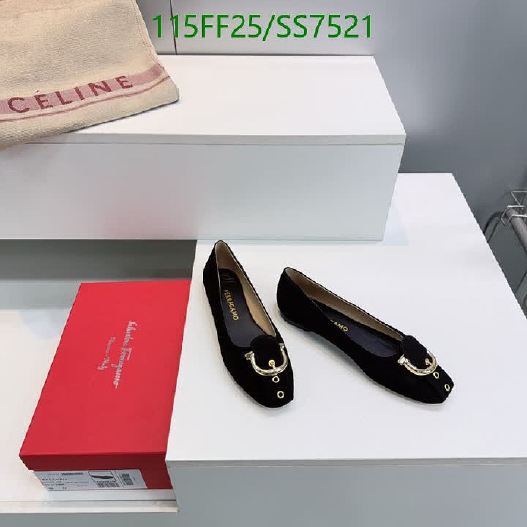 Ferragamo-Women Shoes Code: SS7521 $: 115USD