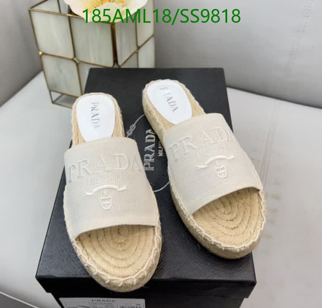 Prada-Women Shoes Code: SS9818 $: 185USD