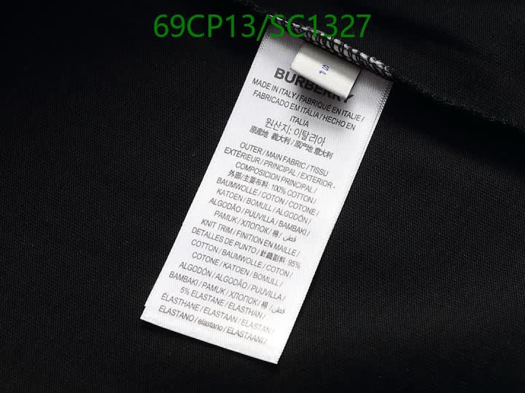 Burberry-Clothing Code: SC1327 $: 69USD