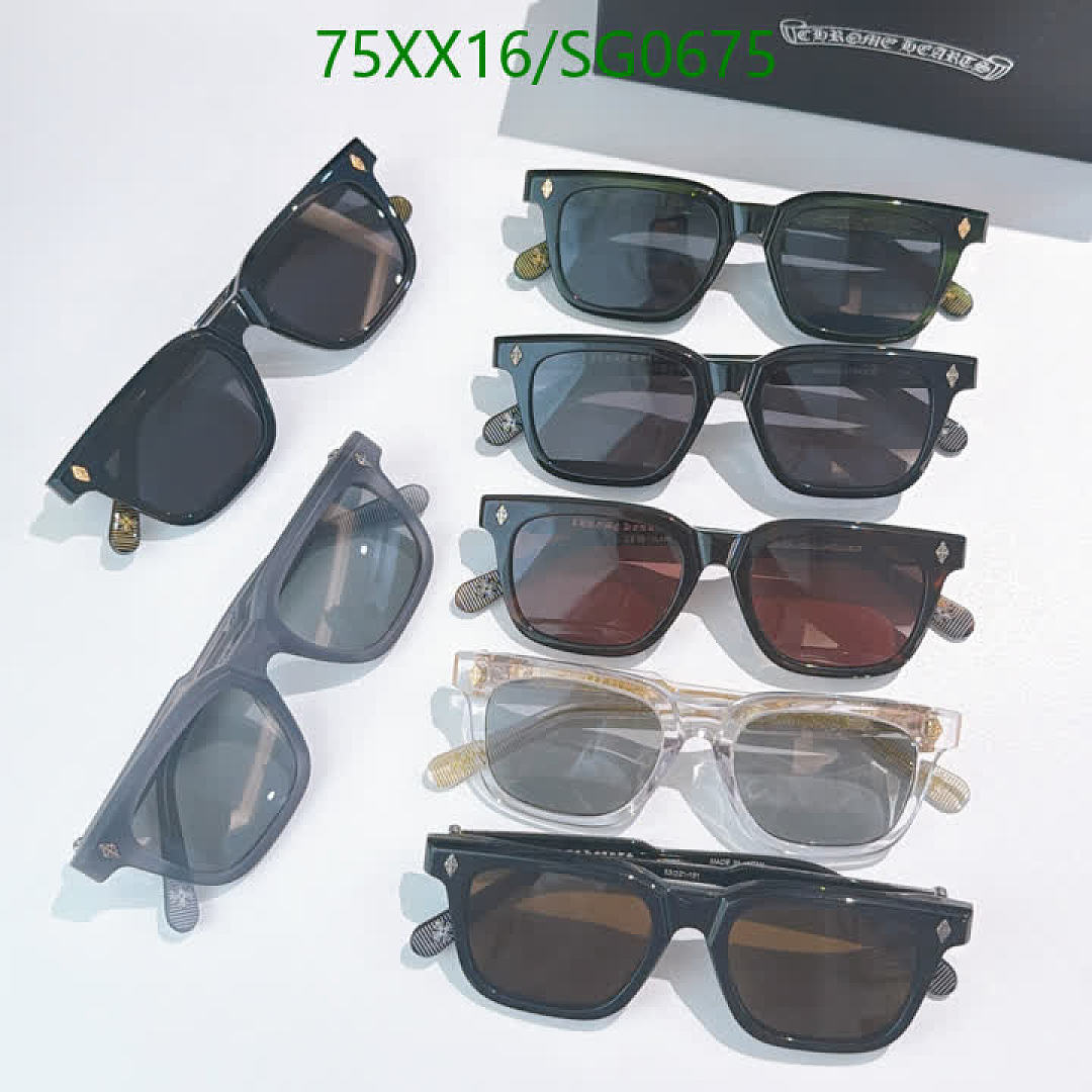 Chrome Hearts-Glasses Code: SG0675 $: 75USD