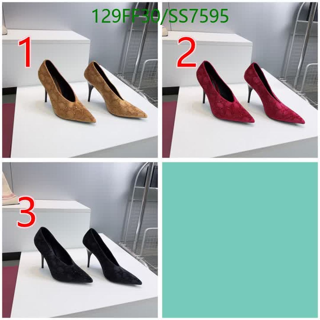 Gucci-Women Shoes Code: SS7595 $: 129USD