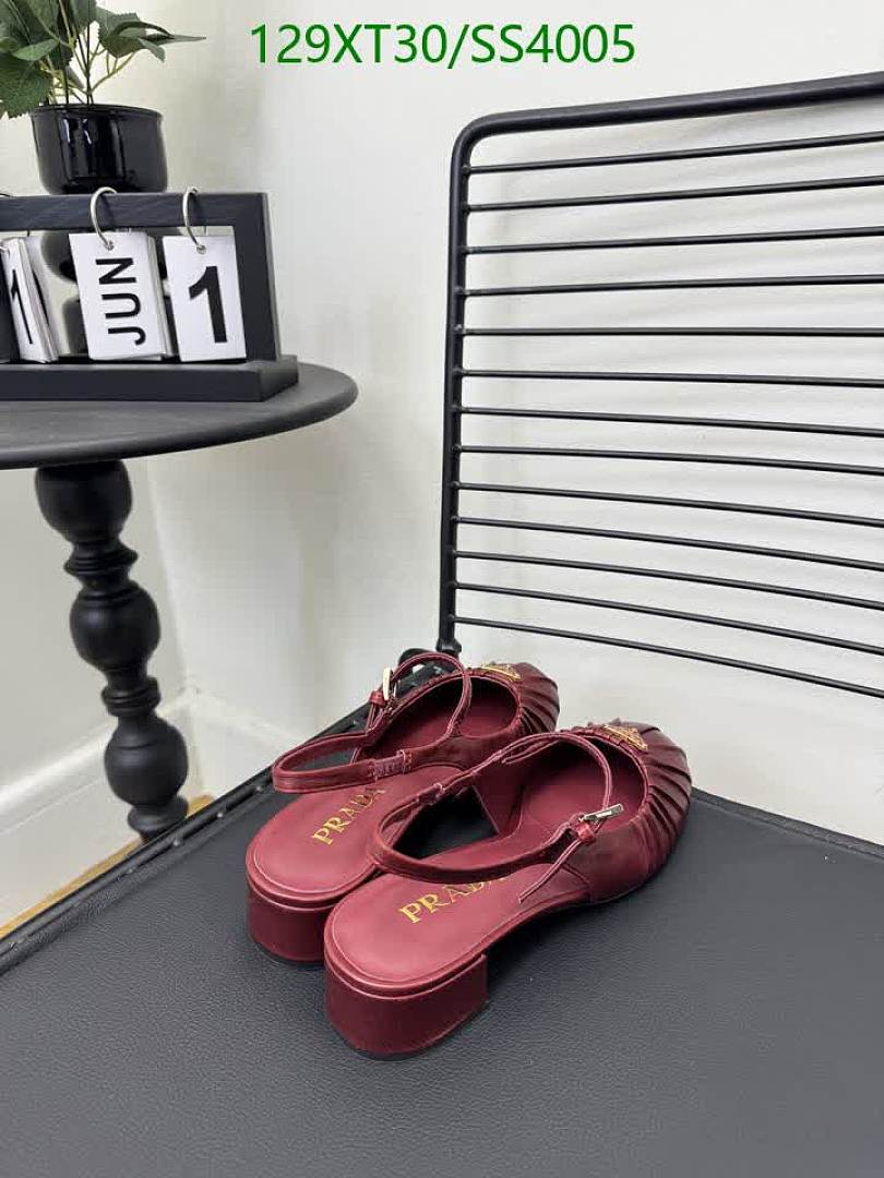 Prada-Women Shoes Code: SS4005 $: 129USD