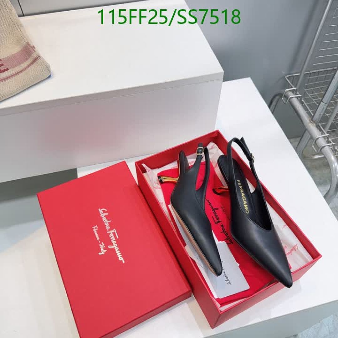 Ferragamo-Women Shoes Code: SS7518 $: 115USD