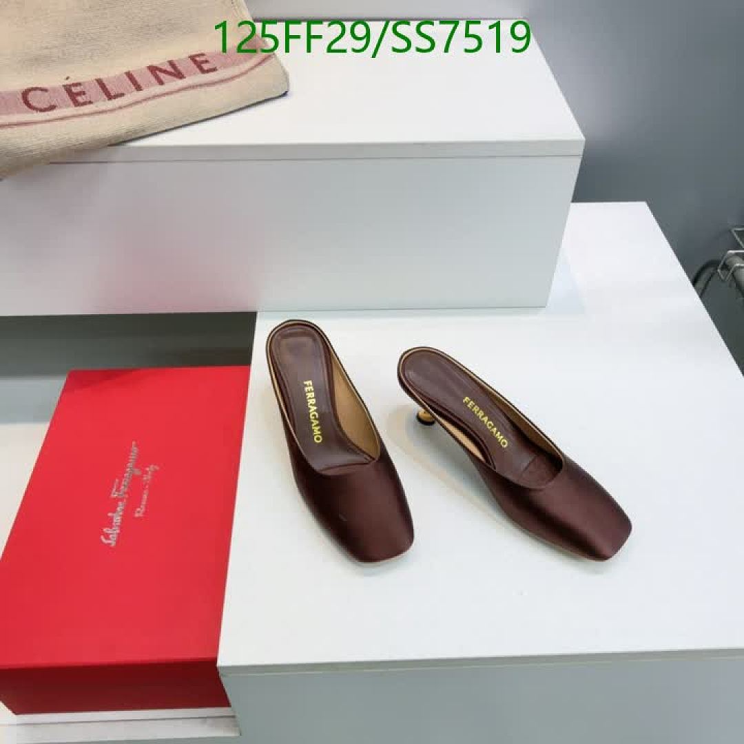 Ferragamo-Women Shoes Code: SS7519 $: 125USD