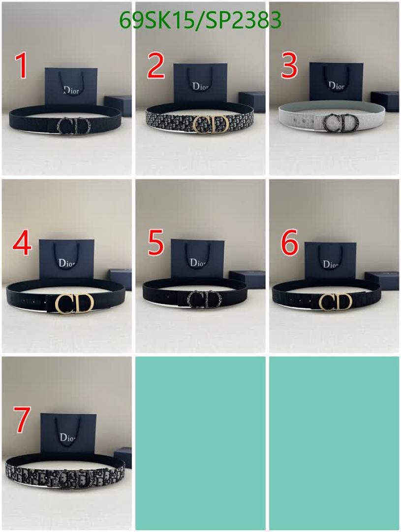Dior-Belts Code: SP2383 $: 69USD
