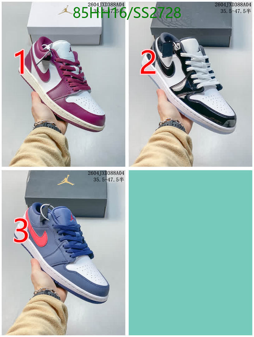 Air Jordan-Men shoes Code: SS2728 $: 85USD
