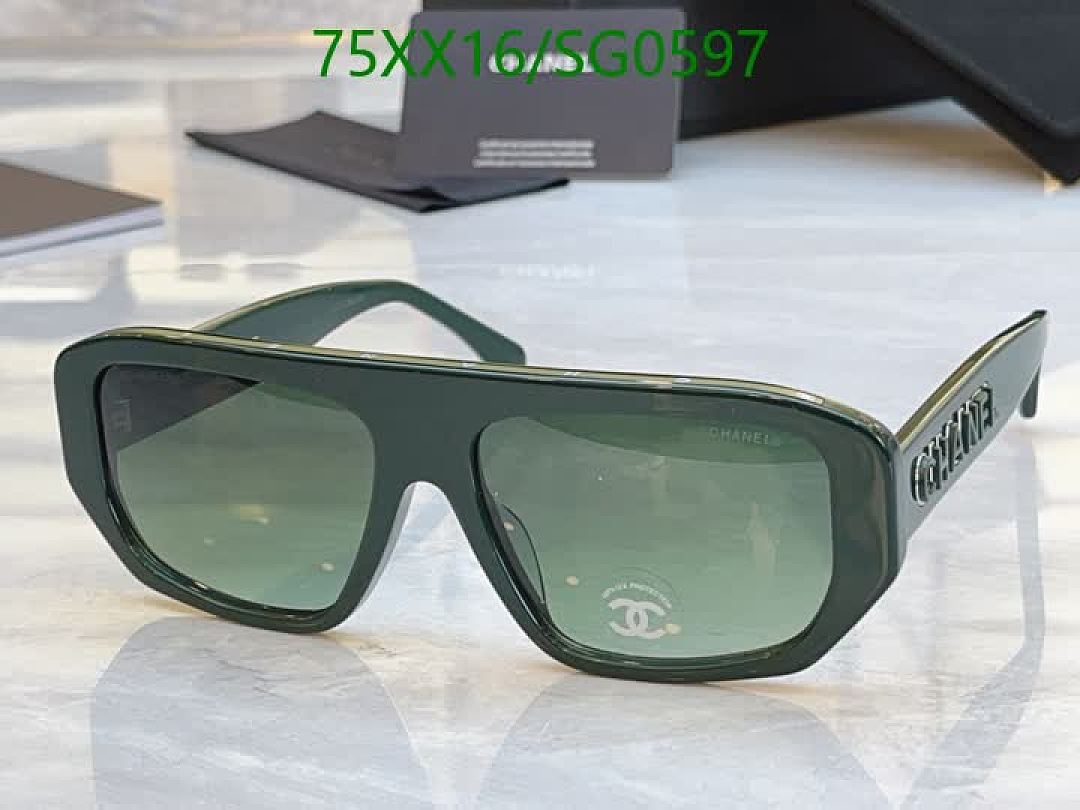 Chanel-Glasses Code: SG0597 $: 75USD