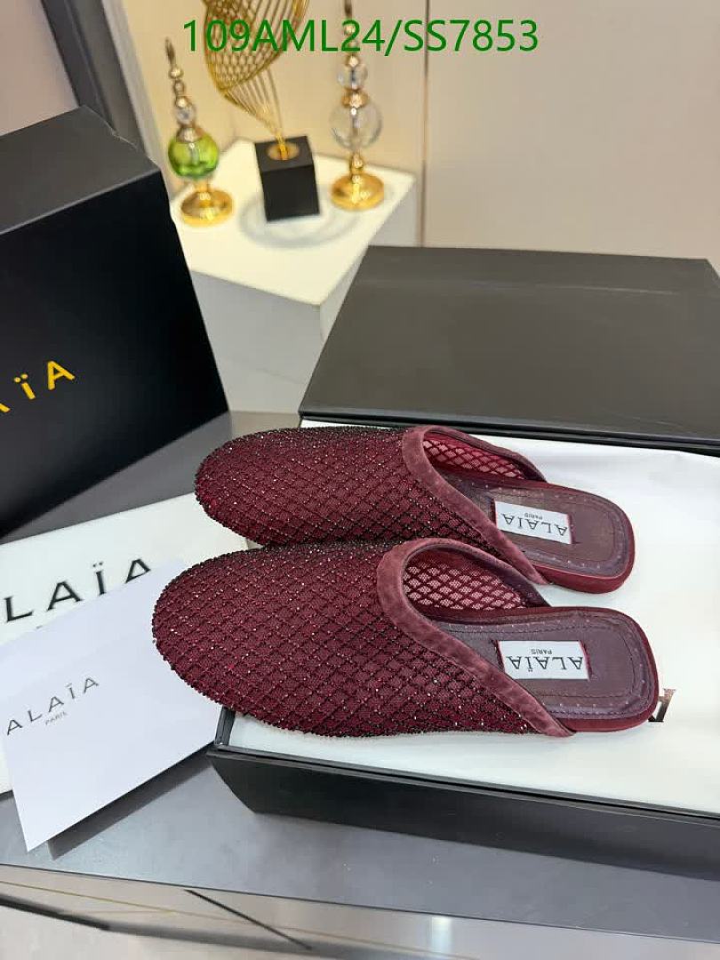 Alaia-Women Shoes Code: SS7853 $: 109USD