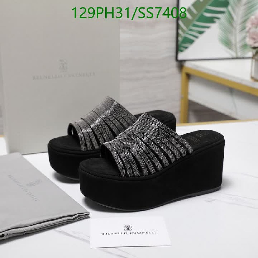 Brunello Cucinelli-Women Shoes Code: SS7408 $: 129USD