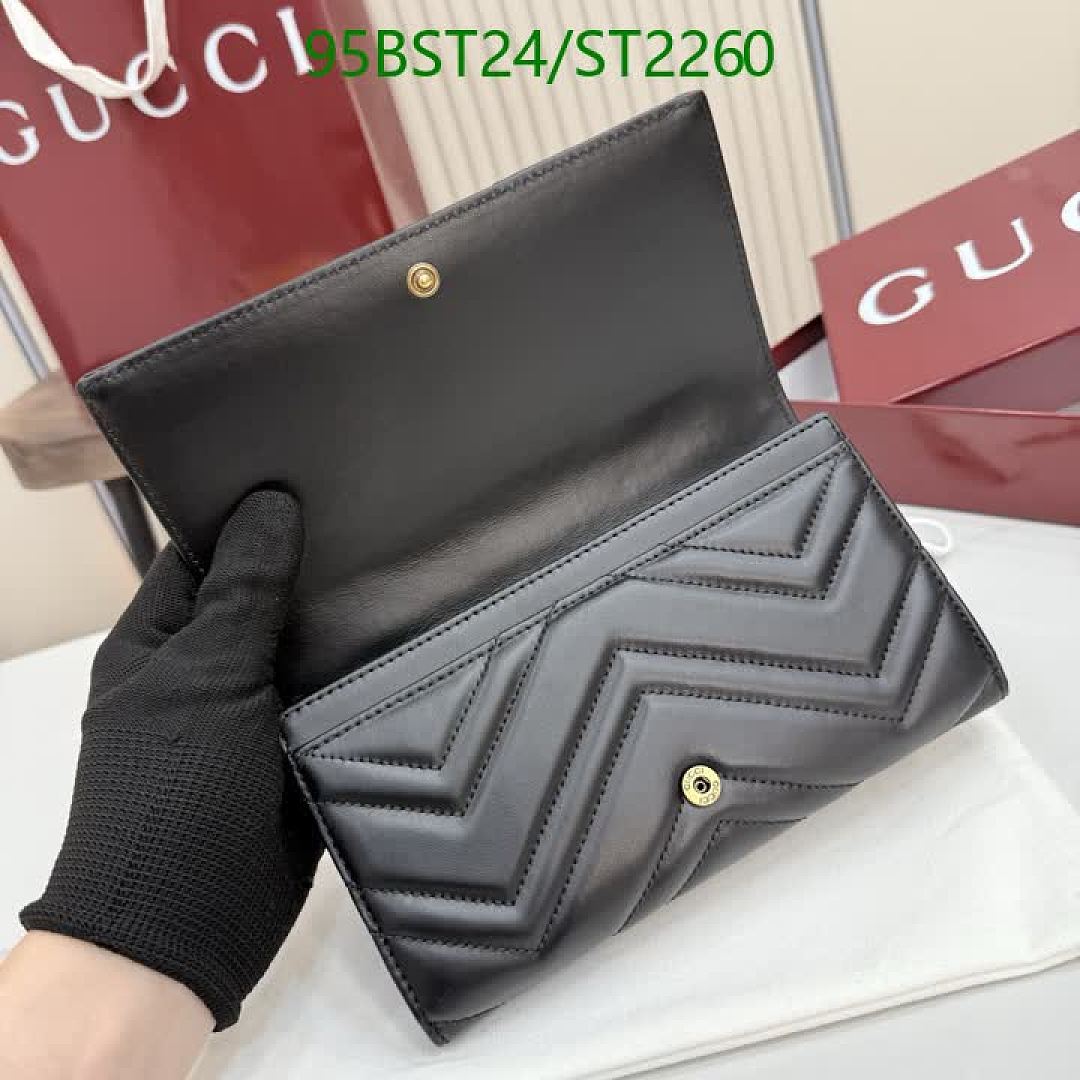 Gucci-Wallet Mirror Quality Code: ST2260 $: 95USD