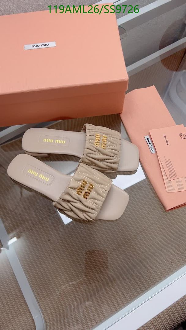 Miu Miu-Women Shoes Code: SS9726 $: 119USD