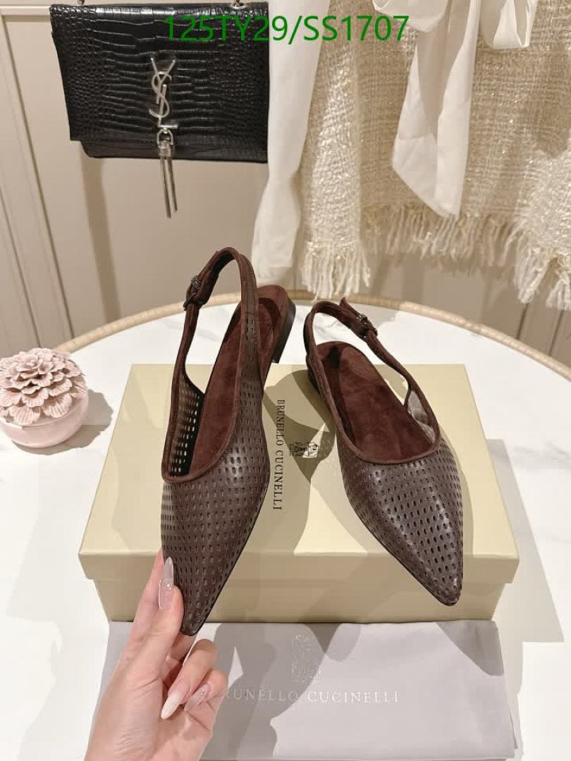 Brunello Cucinelli-Women Shoes Code: SS1707 $: 125USD