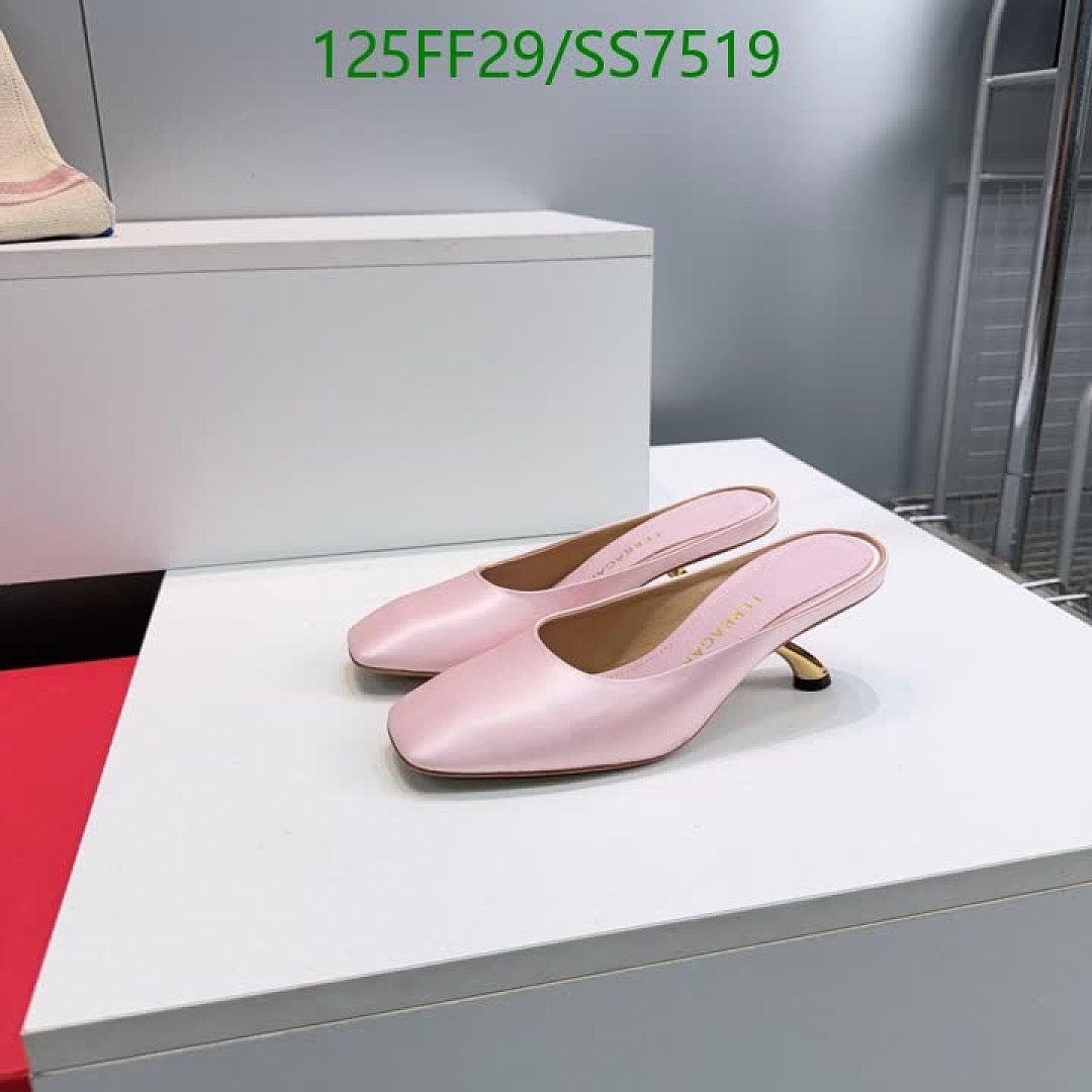 Ferragamo-Women Shoes Code: SS7519 $: 125USD
