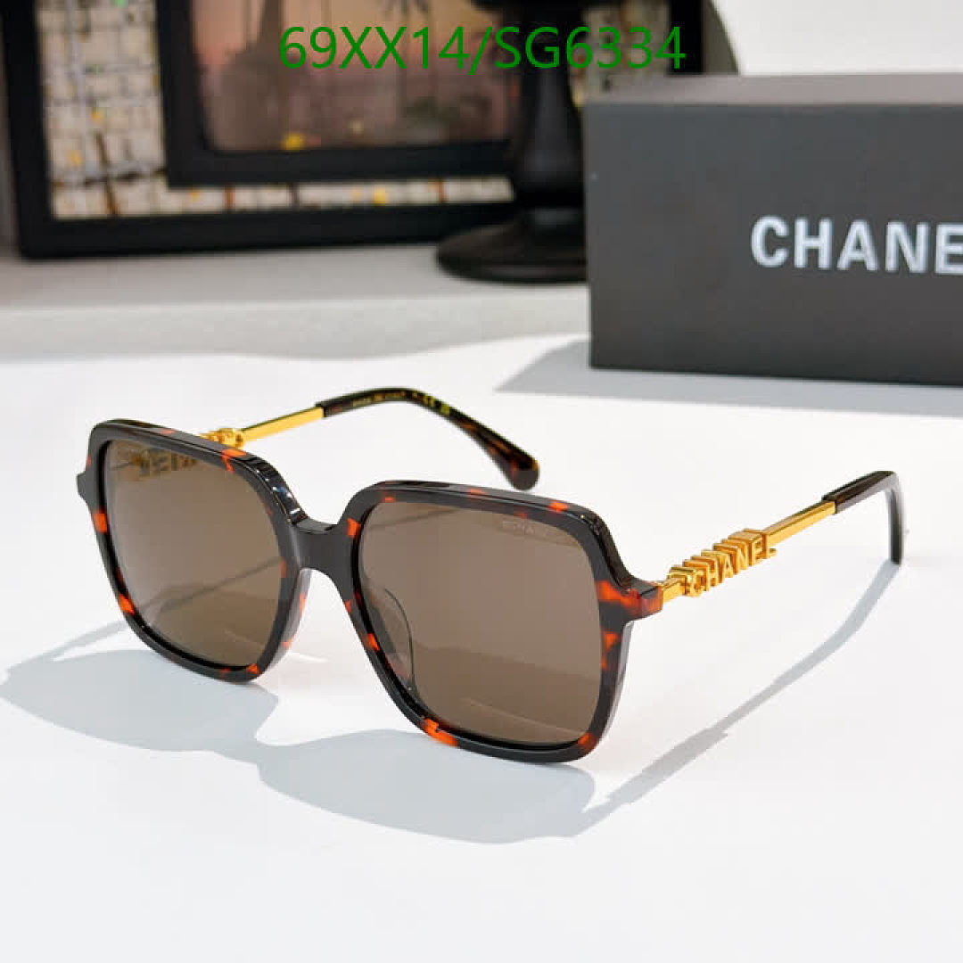 Chanel-Glasses Code: SG6334 $: 69USD