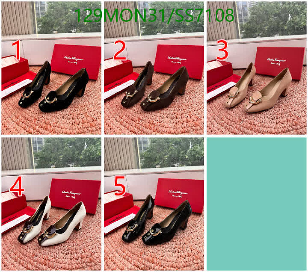 Ferragamo-Women Shoes Code: SS7108 $: 129USD