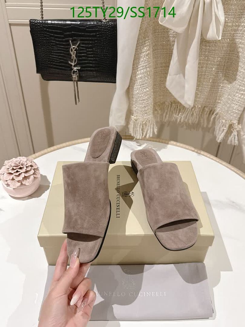 Brunello Cucinelli-Women Shoes Code: SS1714 $: 125USD