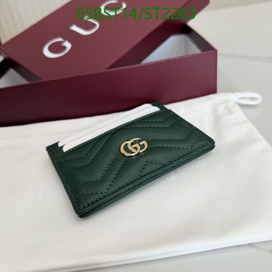 Gucci-Wallet Mirror Quality Code: ST2263 $: 65USD