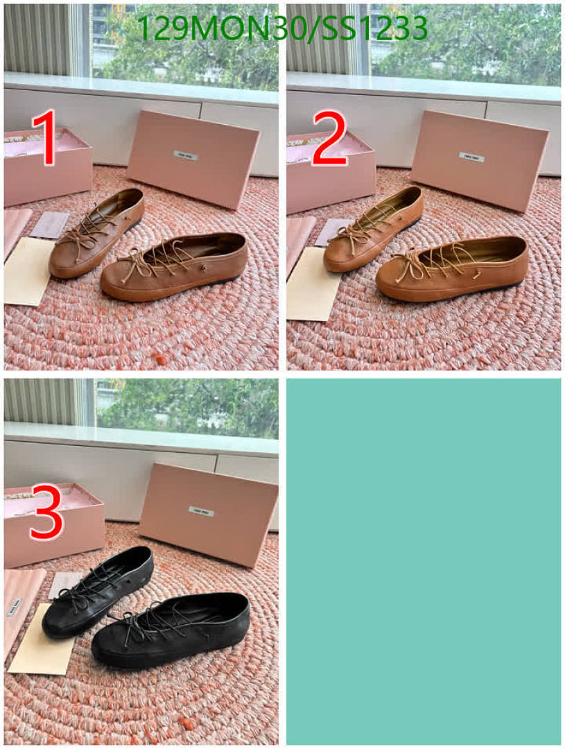 Miu Miu-Women Shoes Code: SS1233 $: 129USD
