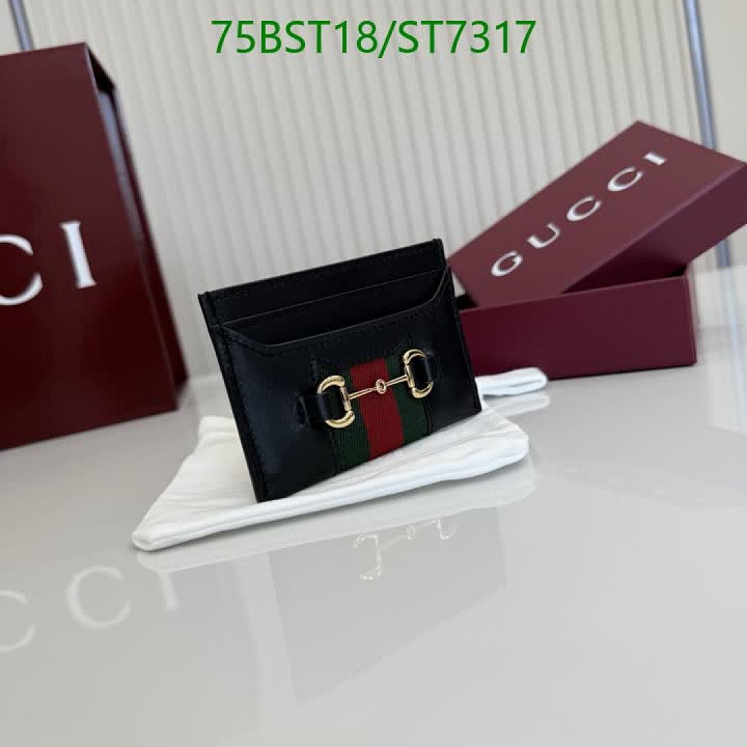 Gucci-Wallet Mirror Quality Code: ST7317 $: 75USD