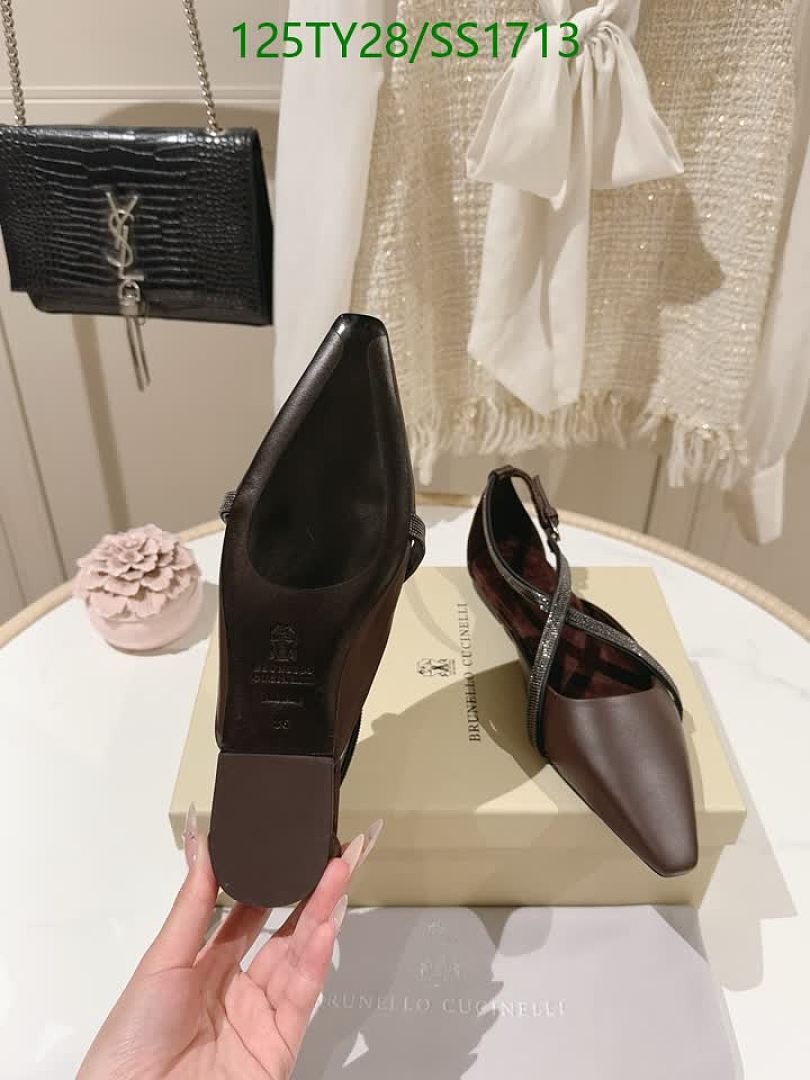 Brunello Cucinelli-Women Shoes Code: SS1713 $: 125USD