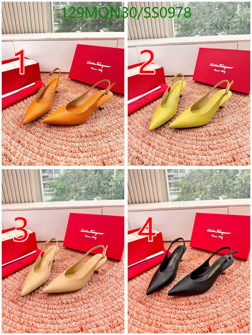 Ferragamo-Women Shoes Code: SS0978 $: 129USD