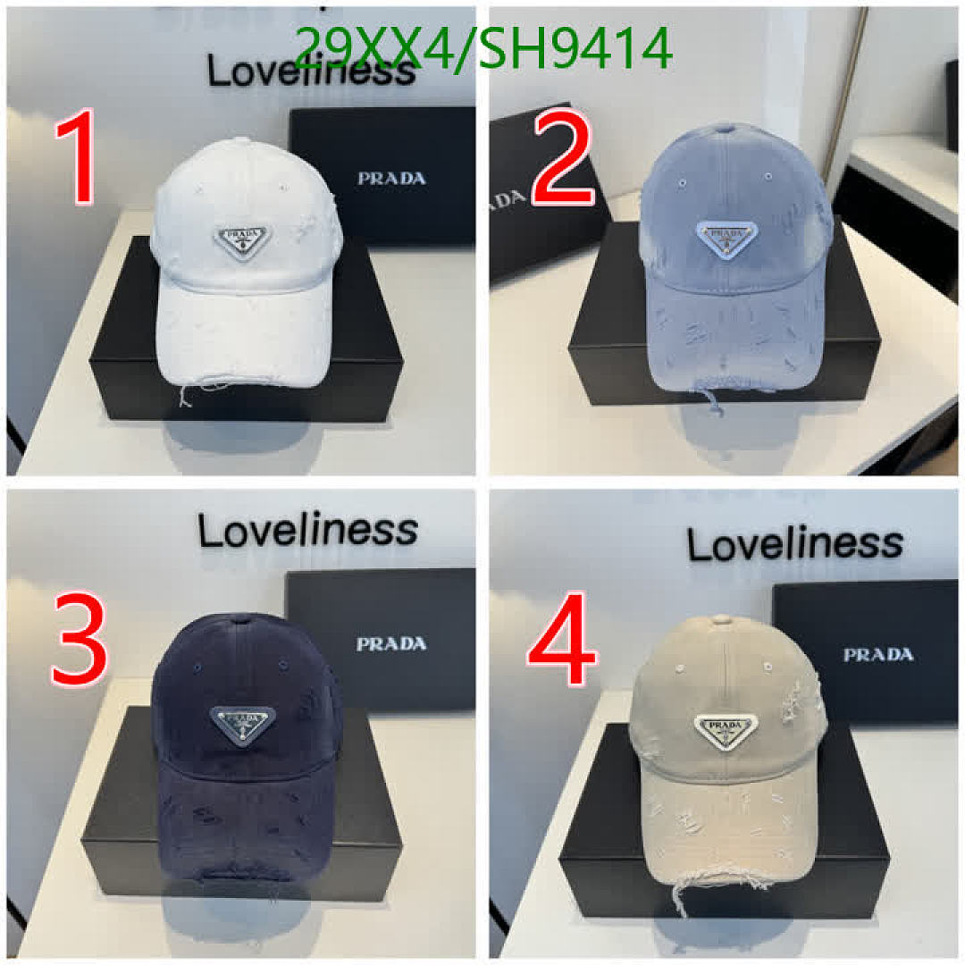 Prada-Cap(Hat) Code: SH9414 $: 29USD