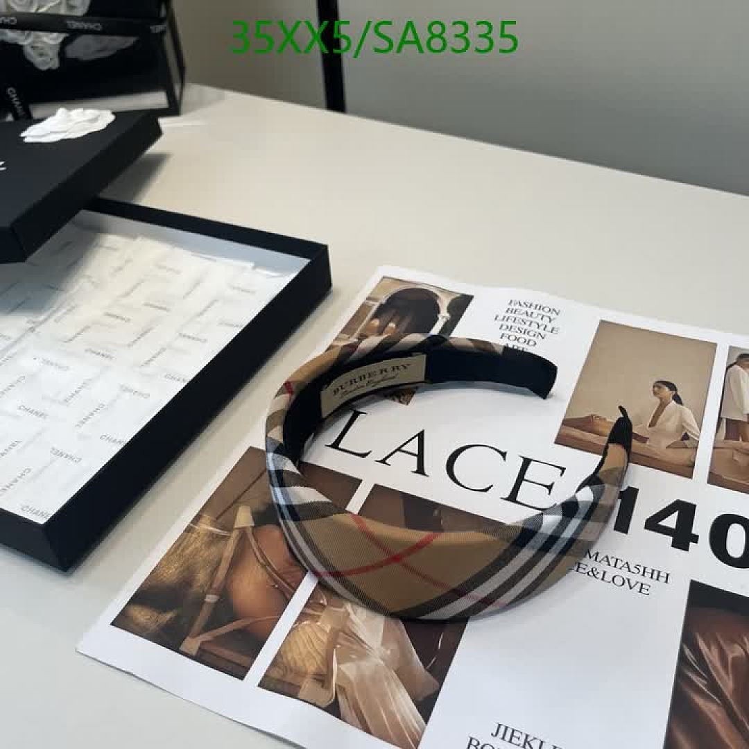 Burberry-Headband Code: SA8335 $: 35USD