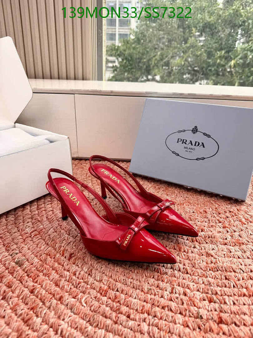 Prada-Women Shoes Code: SS7322 $: 139USD
